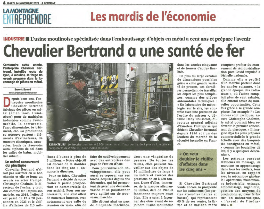 journal la montagne chevalier bertrand